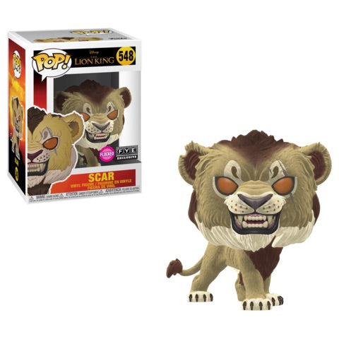 Funko Pop! Vinyl: Disney - Scar (Flocked) - FYE (Exclusive) #548