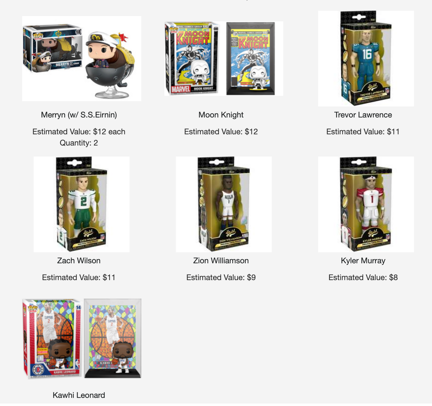 Funko POP Lot of 114 Items ($5,395 value)
