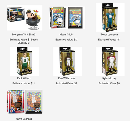 Funko POP Lot of 114 Items ($5,395 value)