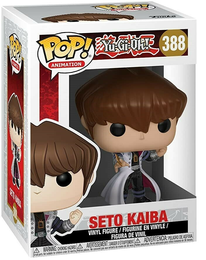Funko Pop! Anime Yu-Gi-Oh! Seto Kaiba #388