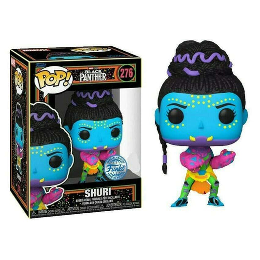 Funko Pop Marvel Black Panther #276 Shuri Blacklight Special Edition