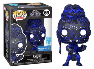 Funko Pop! Marvel: Black Panther - Shuri Art Series (Walmart Exclusive) #69
