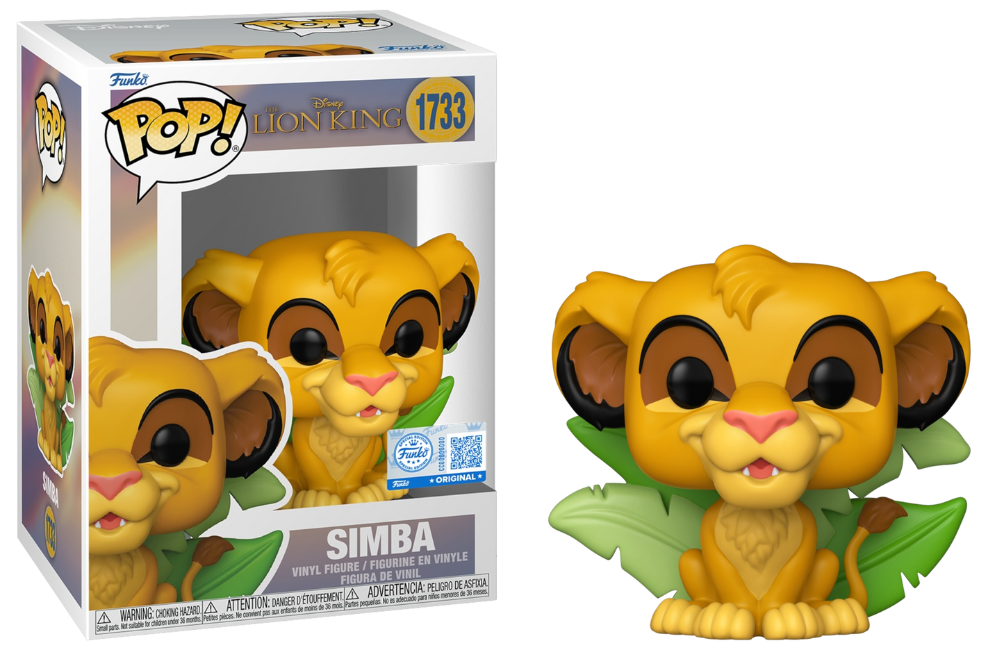 Funko Pop! Lion King - Simba #1733 Exclusive