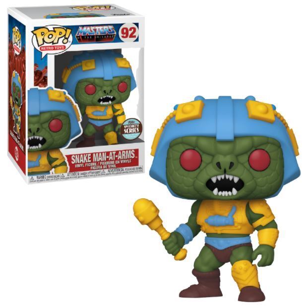 Funko Pop! Retro Toys: Masters of the Universe - Snake Man-At-Arms - Specialty Series #92
