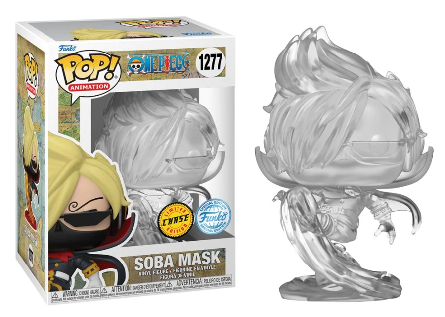 Funko POP! One Piece: Soba Mask #1227 (CHASE) Special Edition Sticker