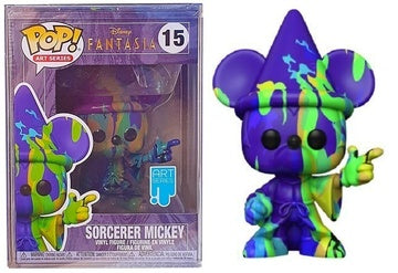 Fantasia 80th Anniv Sorcerer Mickey #15 Art Series Funko Pop