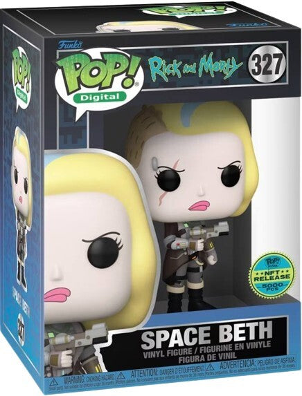 Funko Pop! Digital #327 Rick & Morty Space Beth Ultra LE 5000