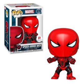 Funko Pop! Vinyl: Marvel - Spider-Armor MKIII - Walgreens (Exclusive) #670 Damage