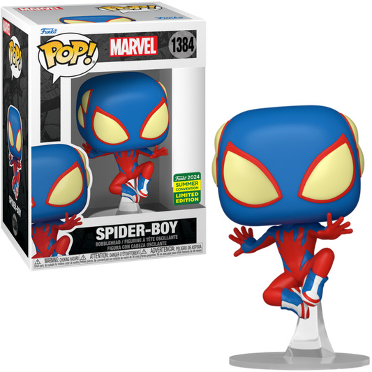 Funko Pop! Marvel: SPIDER-BOY #1384 Target 2024 SDCC Shared Exclusive