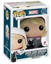 Funko Pop! Spider-Gwen Unmasked 152 Marvel Walgreens Exclusive
