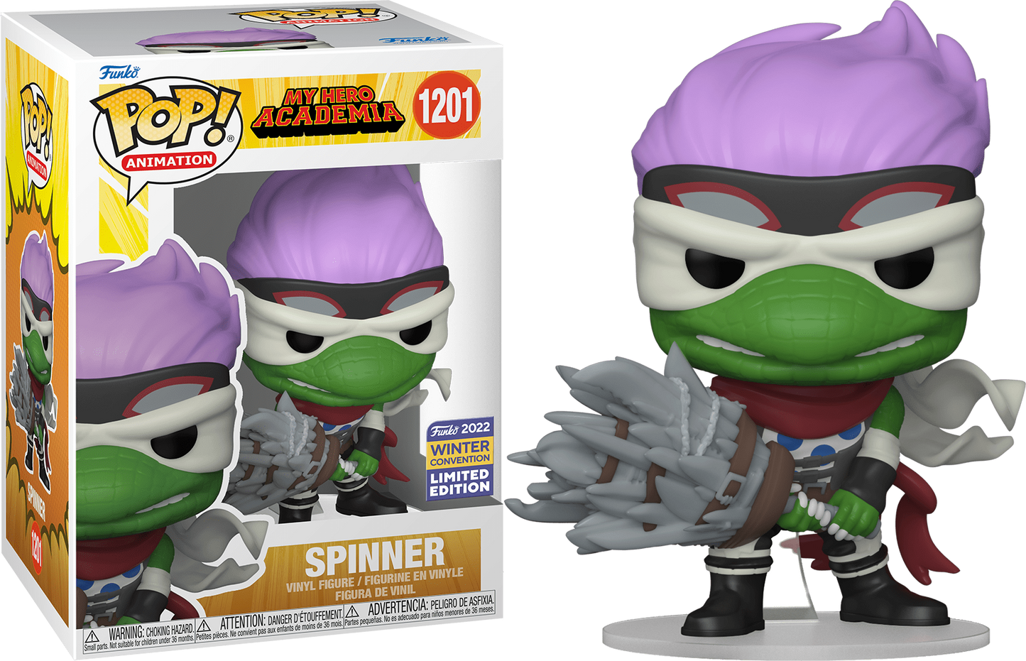 Funko POP! My Hero Academia Spinner #1201 Wintercon Exclusive