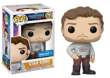 Funko Pop! Marvel Star-Lord #261 (Walmart Exc) Vinyl Figure