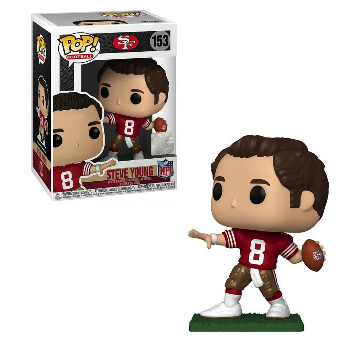Funko Pop! NFL 49ers: Steve Young #153