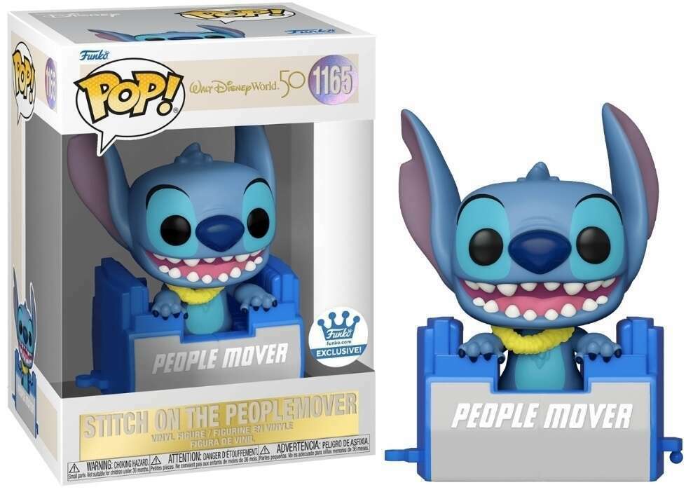 Funko Pop! Disney Lilo & Stitch - Stitch on the Peoplemover Exclusive #1165