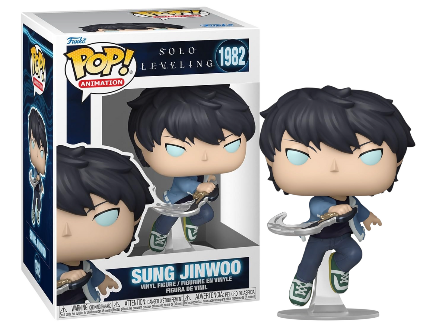 Funko Pop! Solo Leveling: Sung Jinwoo #1982 (1 in 6 Chance at Chase)