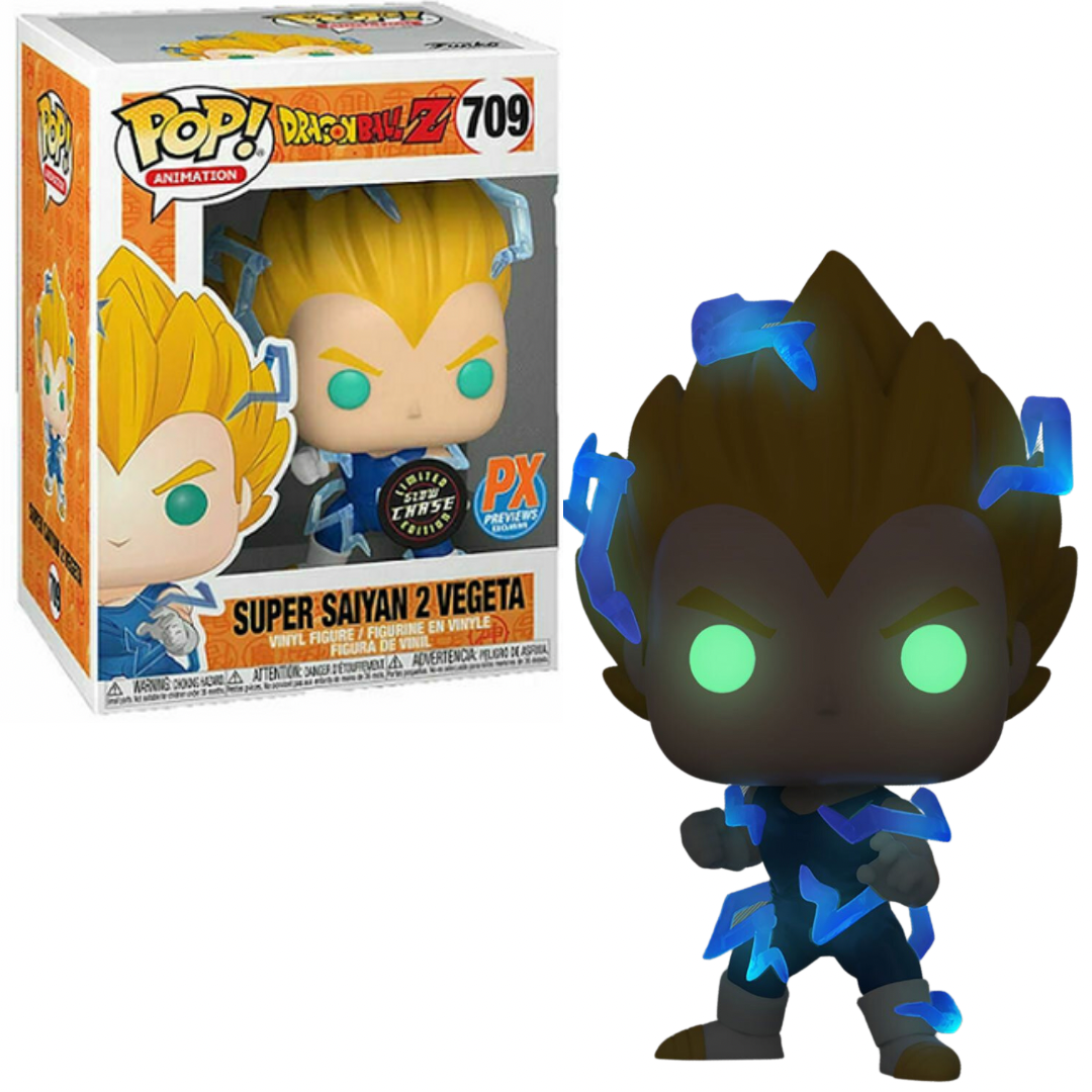 Funko Pop! Vinyl: Dragon Ball Z - Super Saiyan 2 Vegeta (Chase) #709
