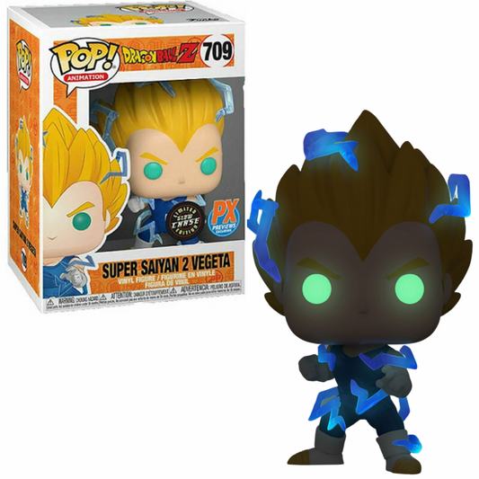 Funko Pop! Vinyl: Dragon Ball Z - Super Saiyan 2 Vegeta (Chase) #709