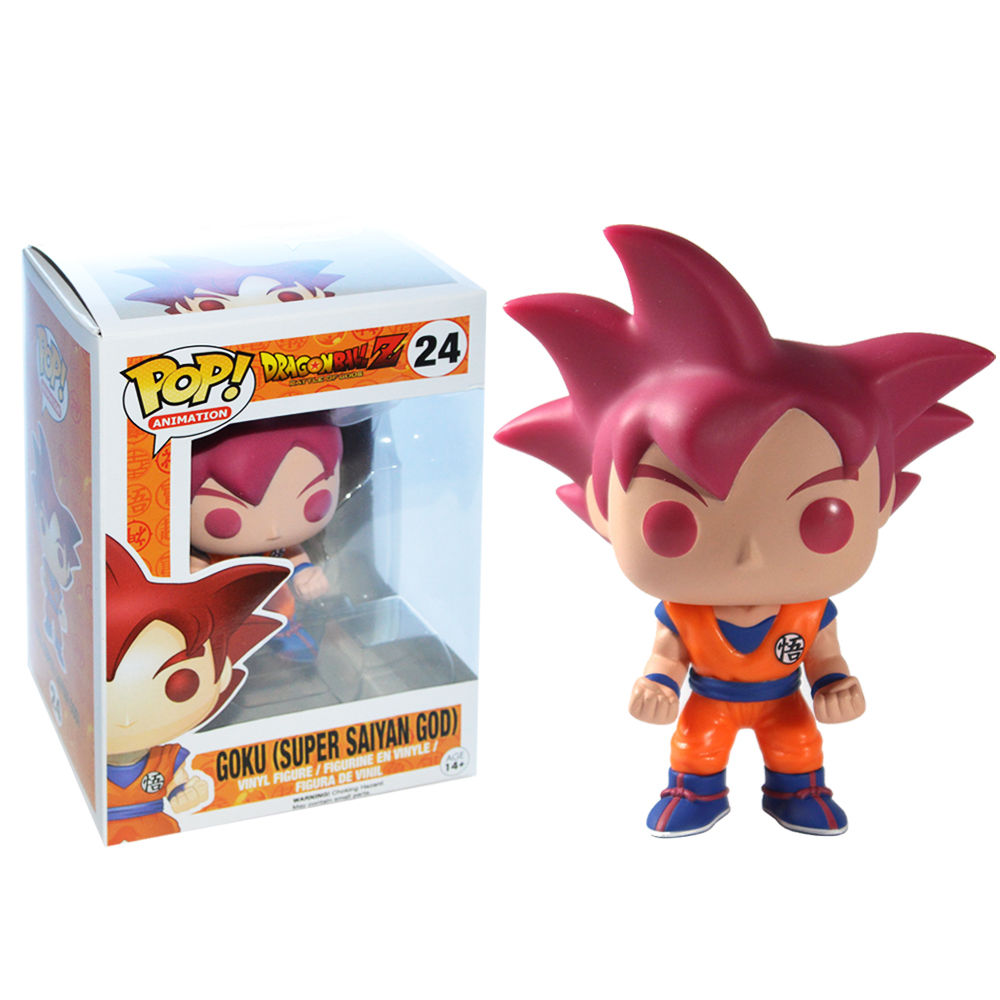 Funko Pop! Vinyl: Dragon Ball Z Goku (Super Saiyan God) #24