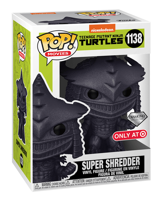 Funko Pop! Super Shredder TMNT #1138 DIAMOND COLLECTION target exclusive