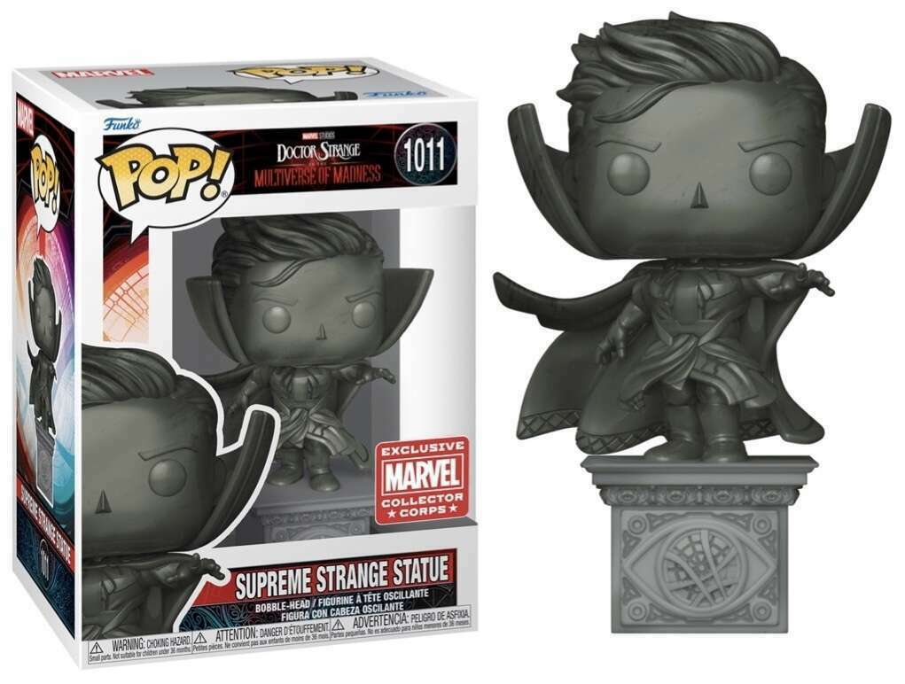 Funko POP! Marvel #1011 Supreme Strange Statue - Marvel Collector Corps