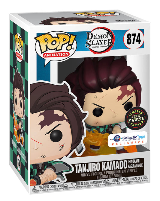 Funko Pop! Demon Slayer Tanjiro Kamado #874 Glow Chase