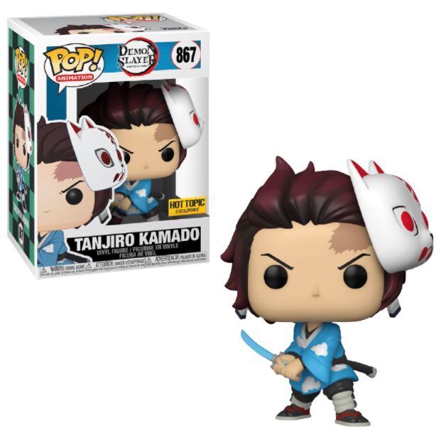 Funko Pop! Anime Demon Slayer Tanjiro Kamado Hot Topic Exclusive #867