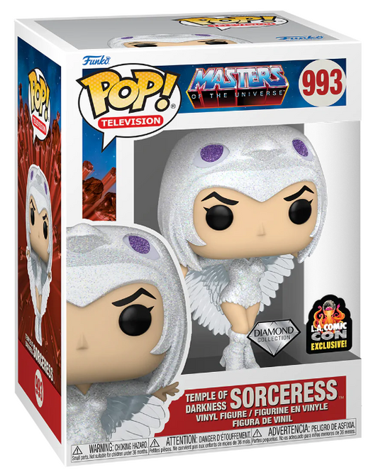 Funko Pop! Masters of the Universe - Sorceress #933 NYCC Diamond 2022 LE 3000