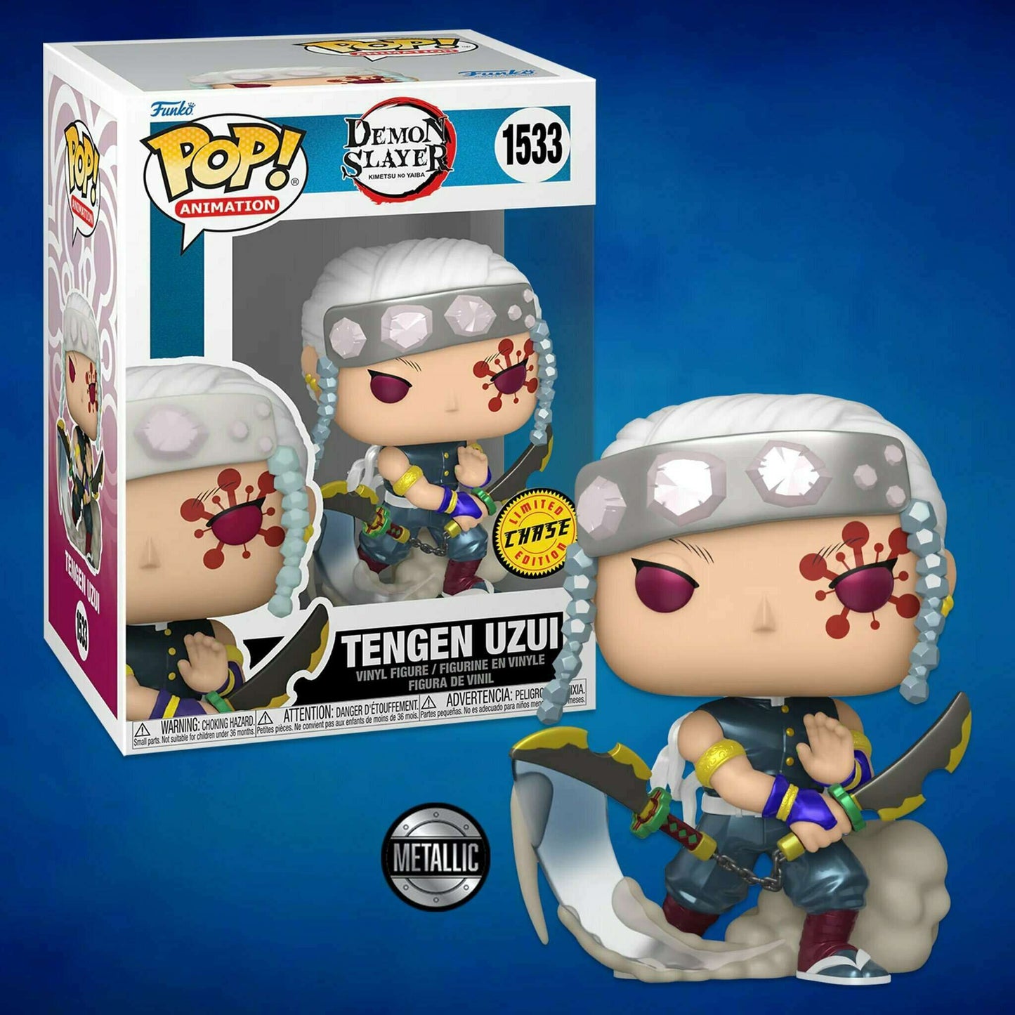 Funko Pop! Vinyl: Demon Slayer: Kimetsu no Yaiba - Tengen Uzui #1533 LE Chase