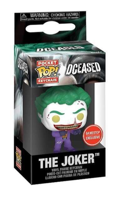 Funko Pocket Pop Keychain DC DCeased The Joker (GameStop Exclusive)