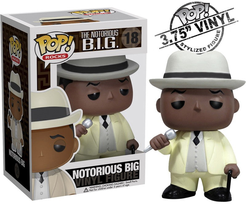 Funko Pop! Notorious Big 18 Biggie (Minor Damage)