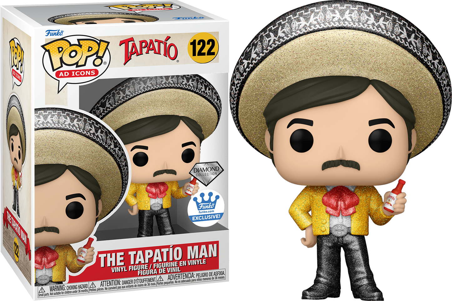 Funko Pop! Vinyl: Tapatio - The TapatÃ­o Man (Diamond Collection)