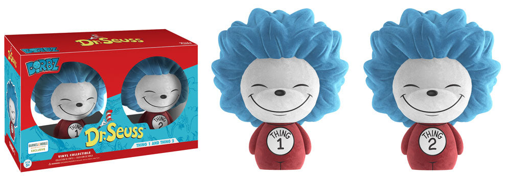 Funko Dorbz Thing 1 & Thing 2 Barnes & Noble Exclusive Dr. Seuss Cat in the Hat