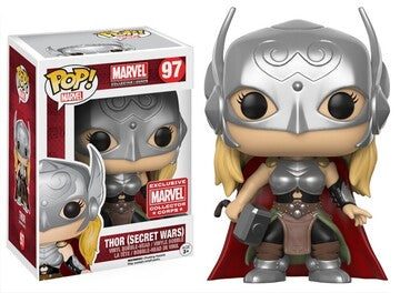 Funko Pop! Thor Secret Wars #97 Marvel Collector Corps Exclusive