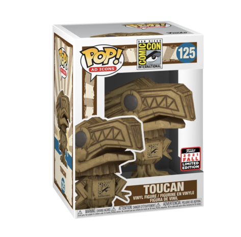 Funko Pop! Tiki Toucan SDCC Fall 2021 Exclusive #125