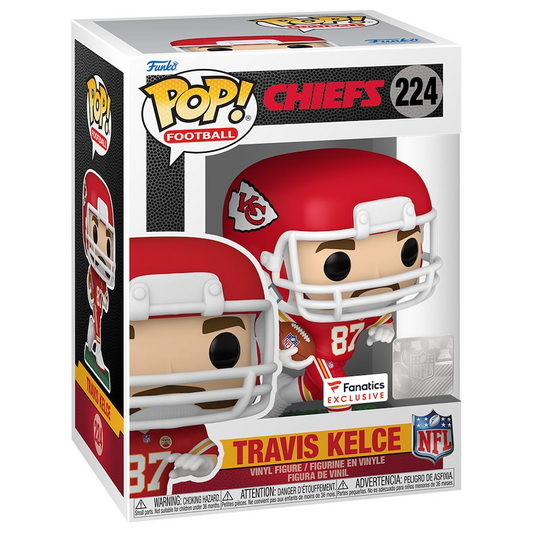Funko Pop! NFL Football Kansas City Chiefs: Travis Kelce #224 Fanatics Exclusive