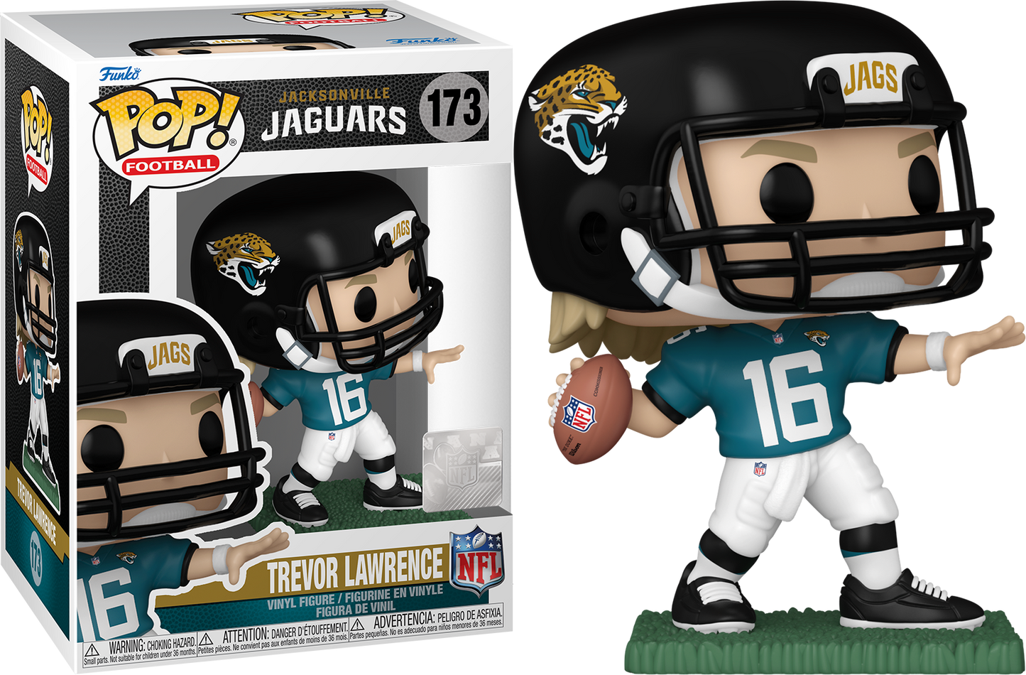Funko POP! NFL: Trevor Lawrence (Jacksonville Jaguars) #173