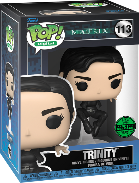 Funko Pop! Vinyl: The Matrix - Trinity #113 (Digital Pop! Release) LE 1550