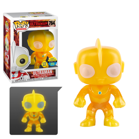 Funko Pop Television #764 Ultraman GITD Glow In The Dark 2019 SDCC Toy Tokyo