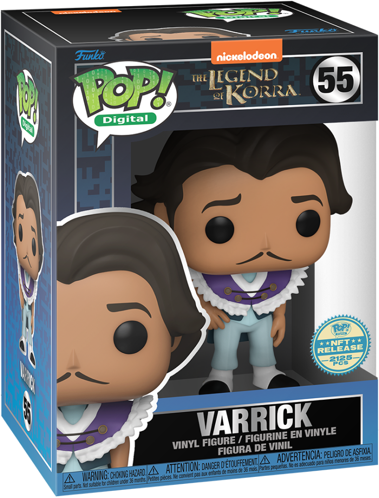 Funko POP! Digital Varrick #55 The Legend Of Korra Nickelodeon 2125 PCS