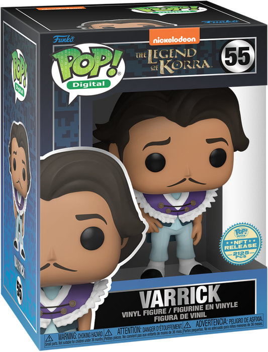 Funko POP! Digital Varrick #55 The Legend Of Korra Nickelodeon 2125 PCS