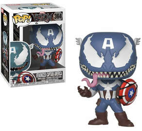 Funko POP! Marvel Venomized Captain America #364 Vinyl Figure Venom