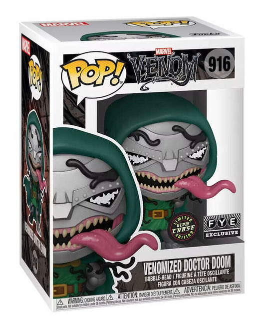 Funko Pop! Marvel Venomized Dr. Doom Glow Chase #916