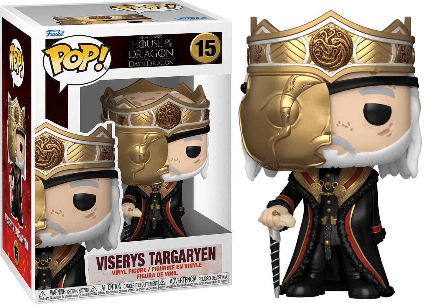 Funko Pop! Vinyl: House of the Dragon - Viserys Targaryen #15