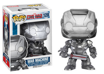 Funko Pop! Marvel #128 War Machine Captain America Civil War