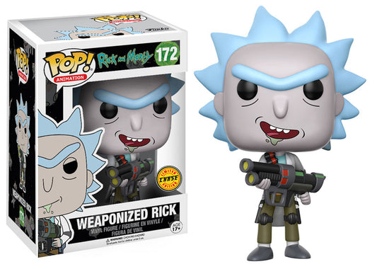 Funko Pop! Vinyl: Rick and Morty - Rick Sanchez (Weaponized) (Chase) #172