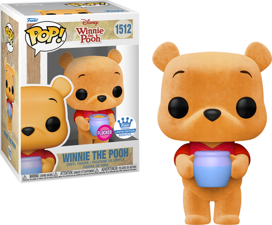 Funko Pop! Vinyl: Disney - Winnie the Pooh (Flocked) - Funko (Exclusive) #1512