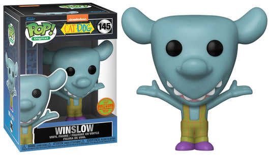 Funko Pop Winslow #145 Legendary Droppp Exclusive Nickelodeon Cat Dog LE 1800