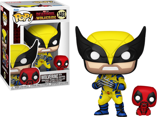 Funko POP! & Buddy: Deadpool & Wolverine - Wolverine with Babypool #1403