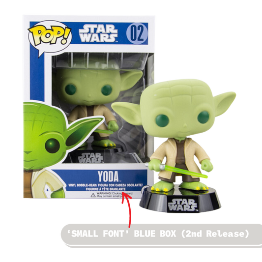 Funko POP! Star Wars: Yoda #02 (Small Font 2nd Release)