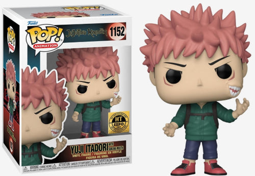 Funko Pop! Vinyl: Jujutsu Kaisen - Yuji Itadori - Hot Topic (Exclusive) #1152